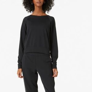 Outdoor Voices Pull Over Long Sleeve Black